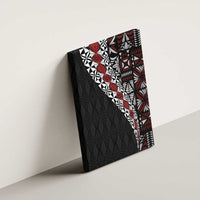 Tonga Ngatu Art Tattoo Polynesian Canvas Wall Art LT03 - Polynesian Pride