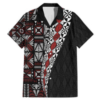 Tonga Ngatu Art Tattoo Polynesian Family Matching Mermaid Dress and Hawaiian Shirt
