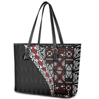 Tonga Ngatu Art Tattoo Polynesian Leather Tote Bag