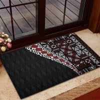 Tonga Ngatu Art Tattoo Polynesian Rubber Doormat LT03 - Polynesian Pride
