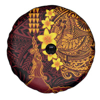 Hawaii Volcano Spare Tire Cover Polynesian and Kakau Pattern LT03 - Polynesian Pride