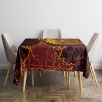 Hawaii Volcano Tablecloth Polynesian and Kakau Pattern LT03 - Polynesian Pride