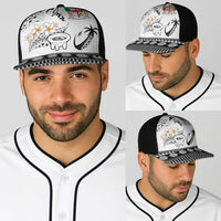 Fijian Traditional Culture Baseball Net Cap Tapa Tribal Tattoos LT03 - Polynesian Pride
