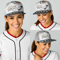 Fijian Traditional Culture Baseball Net Cap Tapa Tribal Tattoos LT03 - Polynesian Pride
