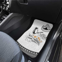 Fijian Traditional Culture Car Mats Tapa Tribal Tattoos - Polynesian Pride