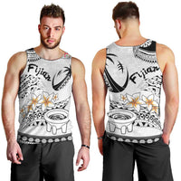 Fijian Traditional Culture Men Tank Top Tapa Tribal Tattoos - Polynesian Pride
