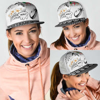 Fijian Traditional Culture Mesh Trucker Cap Tapa Tribal Tattoos LT03 - Polynesian Pride