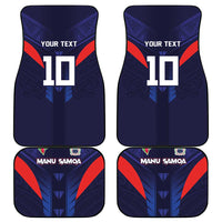Rugby Samoa Car Mats Siva Tau Spirit Sporty Vibes LT03 - Polynesian Pride