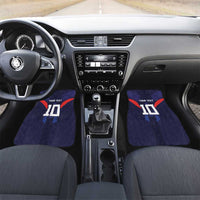 Rugby Samoa Car Mats Siva Tau Spirit Sporty Vibes LT03 Set 2pcs - Front Navy - Polynesian Pride