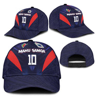 Custom Rugby Samoa Classic Cap Siva Tau Spirit Sporty Vibes LT03 - Polynesian Pride