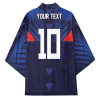 Custom Rugby Samoa Kimono Siva Tau Spirit Sporty Vibes LT03 - Polynesian Pride