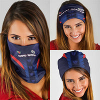 Rugby Samoa Neck Gaiter Siva Tau Spirit Sporty Vibes - Polynesian Pride