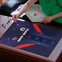 Rugby Samoa Puzzle Siva Tau Spirit Sporty Vibes LT03 - Polynesian Pride