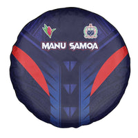 Rugby Samoa Spare Tire Cover Siva Tau Spirit Sporty Vibes - Polynesian Pride