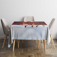 Canadian Christmas - Moose and Maple Retro Style Tablecloth LT03 - Polynesian Pride