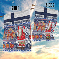 Yule Goat Joulupukki Finnish Christmas Garden Flag Scandinavian Pattern LT03 - Polynesian Pride