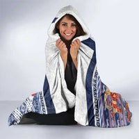 Yule Goat Joulupukki Finnish Christmas Hooded Blanket Scandinavian Pattern LT03 - Polynesian Pride