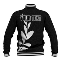 Personalised New Zealand Canoeing Special Jersey Baseball Jacket LT03 - Polynesian Pride