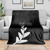 Personalised New Zealand Canoeing Special Jersey Blanket LT03 - Polynesian Pride