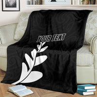 Personalised New Zealand Canoeing Special Jersey Blanket LT03 - Polynesian Pride