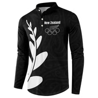 Personalised New Zealand Canoeing Special Jersey Button Sweatshirt LT03 - Polynesian Pride