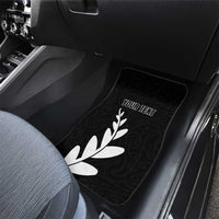 Personalised New Zealand Canoeing Special Jersey Car Mats LT03 - Polynesian Pride