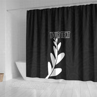 Personalised New Zealand Canoeing Special Jersey Shower Curtain