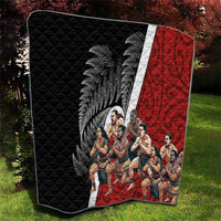 New Zealand Te Matatini Quilt Kapa Haka and Silver Fern - Maori Art Pattern