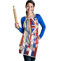 Hawaiian Polynesian Tribal Turtles Apron with Lei and Flag Style LT03 - Polynesian Pride