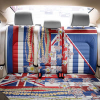 Hawaiian Polynesian Tribal Turtles Back Car Seat Cover with Lei and Flag Style LT03 - Polynesian Pride