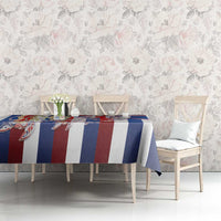 Hawaiian Polynesian Tribal Turtles Tablecloth with Lei and Flag Style LT03 - Polynesian Pride