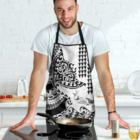 Hawaiian Tribal Manta Ray Apron Kakau Tattoo and Polynesian Art Motif Pattern LT03 - Polynesian Pride