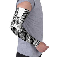 Hawaiian Tribal Manta Ray Arm Sleeves Kakau Tattoo and Polynesian Art Motif Pattern LT03 - Polynesian Pride
