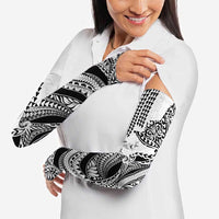 Hawaiian Tribal Manta Ray Arm Sleeves Kakau Tattoo and Polynesian Art Motif Pattern LT03 - Polynesian Pride