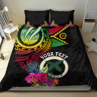 Vanuatu 44th Anniversary Bedding Set Boars Tusk Tugeta Yumi Selebretem Indipendens Dei