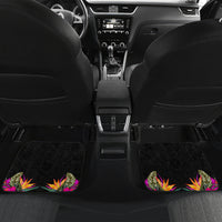 Personalised Vanuatu 44th Anniversary Car Mats Boars Tusk Tugeta Yumi Selebretem Indipendens Dei LT03 Set 2pcs - Back Black - Polynesian Pride