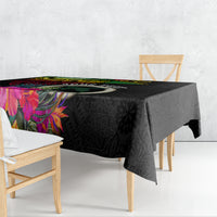 Personalised Vanuatu 44th Anniversary Tablecloth Boars Tusk Tugeta Yumi Selebretem Indipendens Dei LT03 - Polynesian Pride