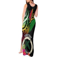Personalised Vanuatu 44th Anniversary Tank Maxi Dress Boars Tusk Tugeta Yumi Selebretem Indipendens Dei LT03 - Polynesian Pride