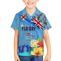 Fiji Day Hawaiian Shirt Tagimoucia Flower and Melanesia Pattern LT03 - Polynesian Pride