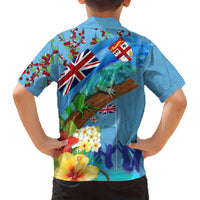 Fiji Day Hawaiian Shirt Tagimoucia Flower and Melanesia Pattern LT03 - Polynesian Pride
