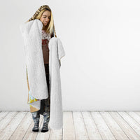 Hawaii Kanaloa Tiki Hooded Blanket Polynesian Tattoo and Tapa Pattern LT03 - Polynesian Pride