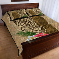 Hawaii Kanaloa Tiki Quilt Bed Set Polynesian Tattoo and Tapa Pattern LT03 - Polynesian Pride