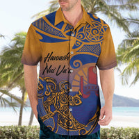 Hawaiki Nui Va'a Solo French Polynesia Hawaiian Shirt Sunset Color LT03 - Polynesian Pride