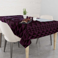 Aloha Hawaii Hammerhead Shark Tablecloth Purple Kakau and Polynesian Tattoo LT03 - Polynesian Pride