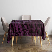 Aloha Hawaii Hammerhead Shark Tablecloth Purple Kakau and Polynesian Tattoo LT03 - Polynesian Pride