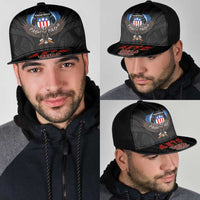American Samoa Fautasi Mesh Trucker Cap Pago Pago Aeto and Iseula o le Moana of Fagatogo Black Color - Polynesian Pride