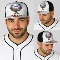 American Samoa Fautasi Baseball Net Cap Pago Pago Aeto and Iseula o le Moana of Fagatogo White Color - Polynesian Pride