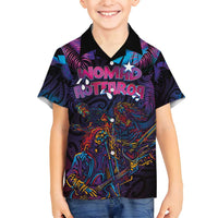 Aotearoa Arts Festival 2025 Family Matching Summer Maxi Dress and Hawaiian Shirt Maori Performing Art and Music - Rhythmic Vibes