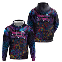 Aotearoa Arts Festival 2025 Zip Hoodie Maori Performing Art and Music - Rhythmic Vibes