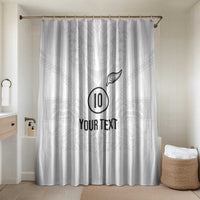 Custom New Zealand Football Bathroom Set The Whites-Sporty T90 Style - Polynesian Pride